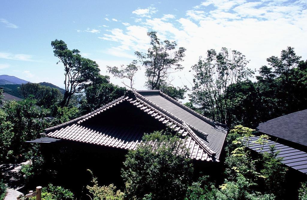 Ishiyama Rikyu Gosoku No Kutsu Hotel อามาคุสะ ภายนอก รูปภาพ